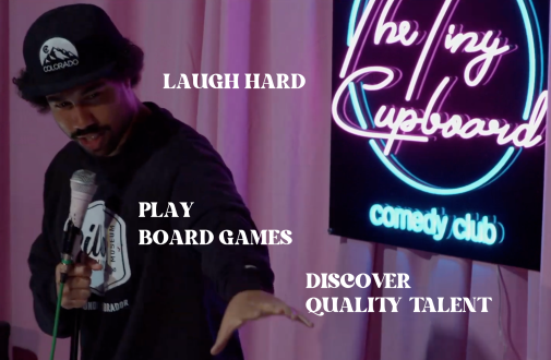 Best of Stand Up Comedy Show & Board Game Hangout x Nudge